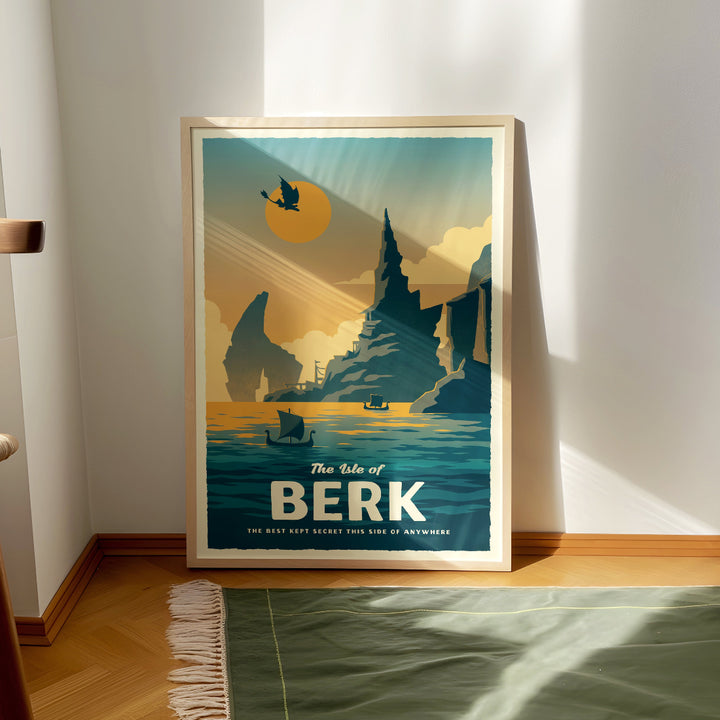 Berk Travel Poster