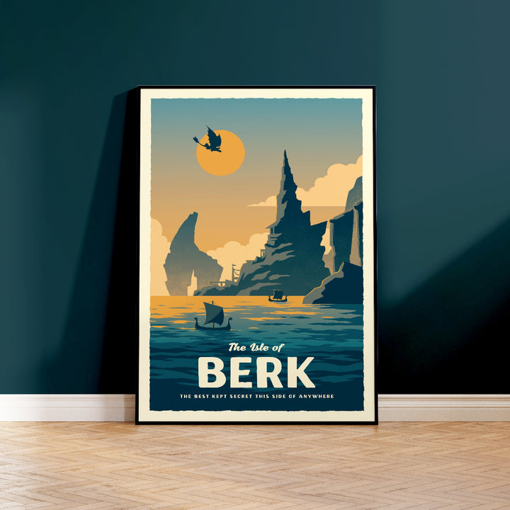 Berk Travel Poster