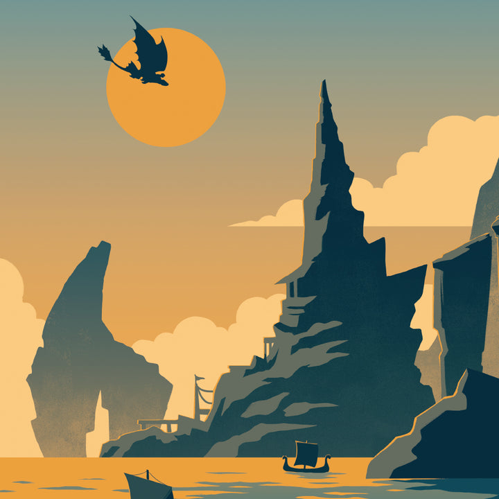 Berk Travel Poster