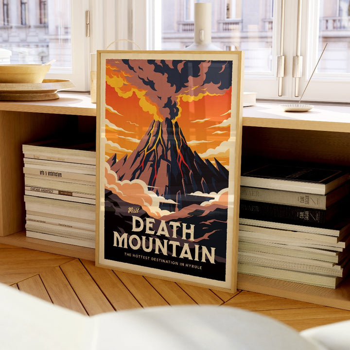 Death Mountain Travel Poster