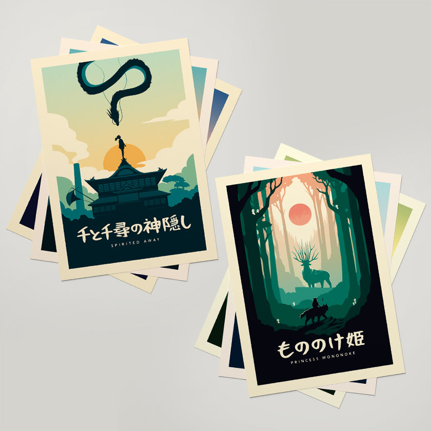 Mini Print Ghibli Minimalist Bundle