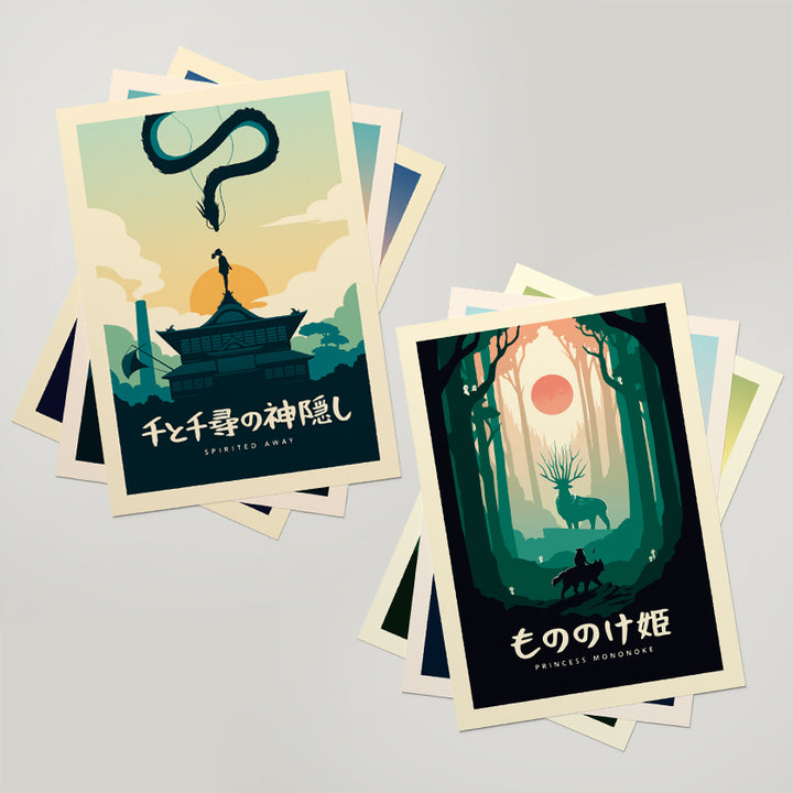 Mini Print Ghibli Minimalist Bundle