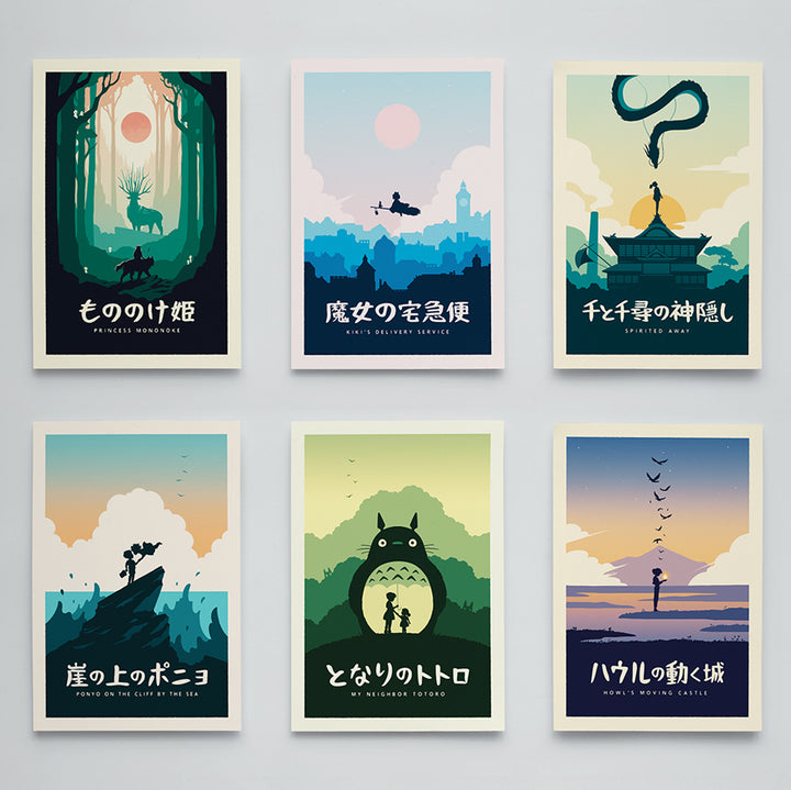 Mini Print Ghibli Minimalist Bundle