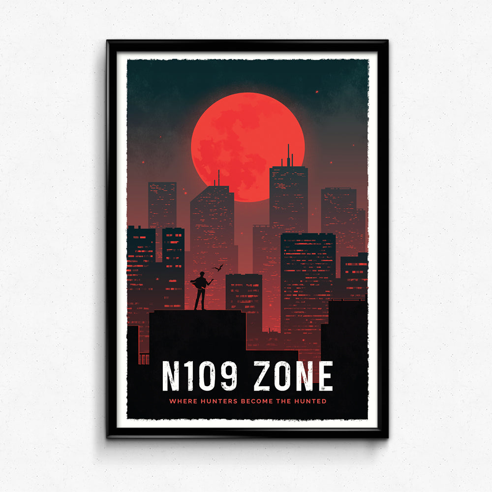 N109 Zone Travel Poster – Sylvan Design