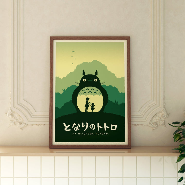 Totoro Minimalist Poster