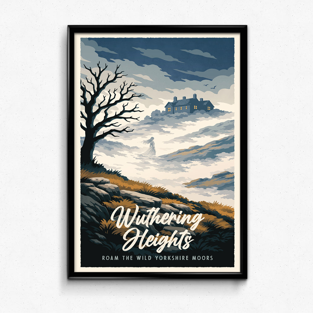Wuthering Heights Travel Poster – Sylvan Design