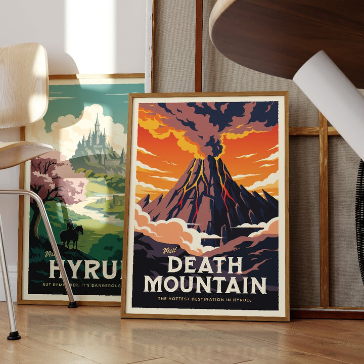 Death Mountain Travel Poster