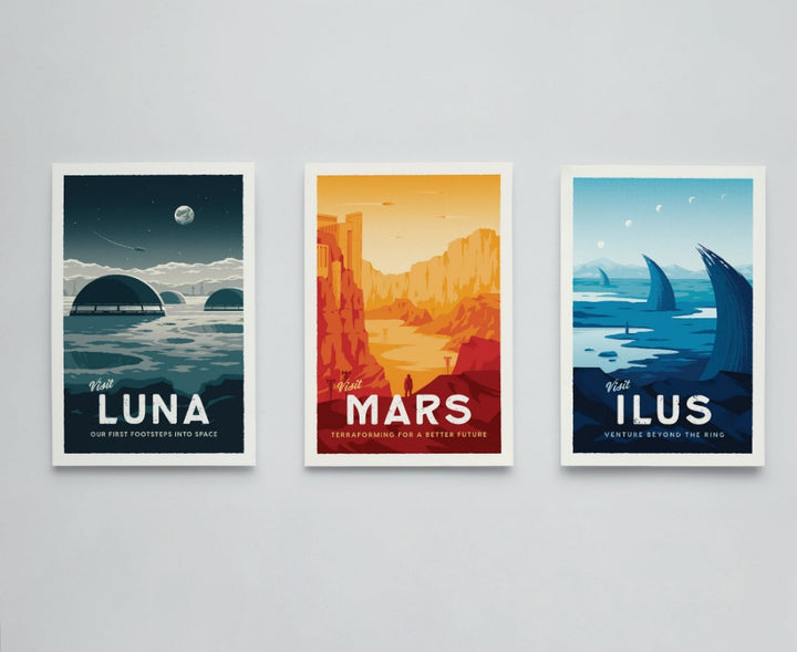 Mini Print Expanse Retro Travel Bundle