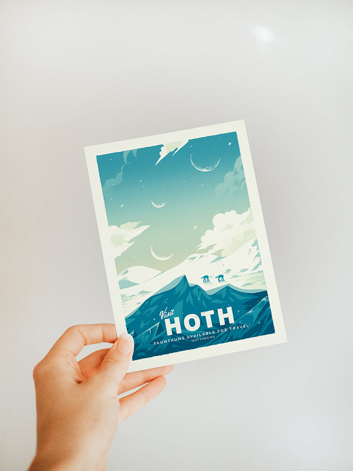 Mini Print Tatooine, Hoth, Endor Retro Travel Bundle