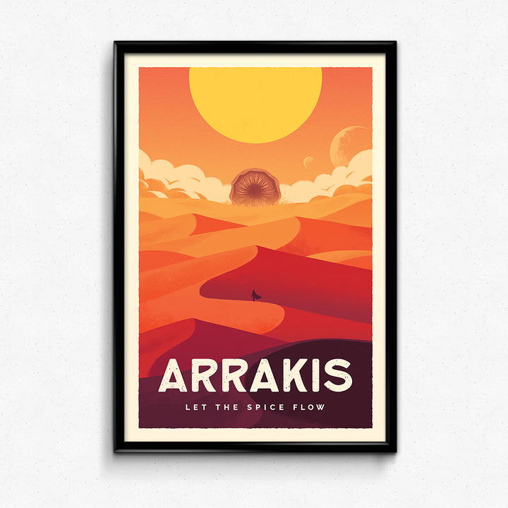 Arrakis Travel Poster