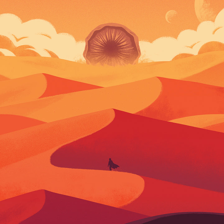 Arrakis Travel Poster