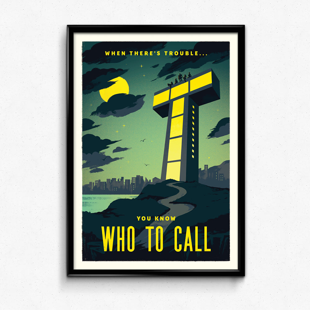 Camp Half-Blood Travel Poster – Sylvan Design Co.