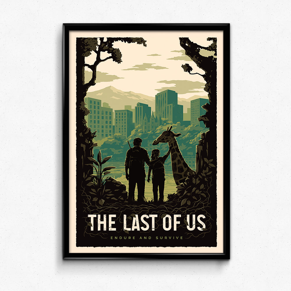 The last of us collectors deals art print