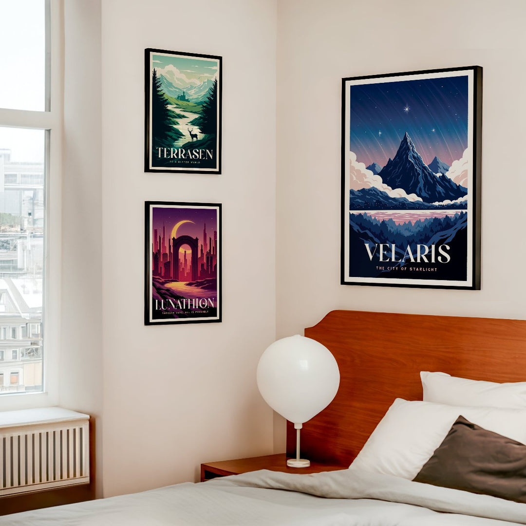 SJM Universe Travel Poster Bundle