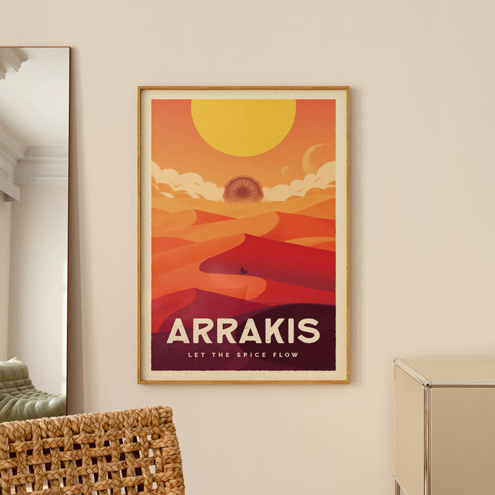 Arrakis Travel Poster