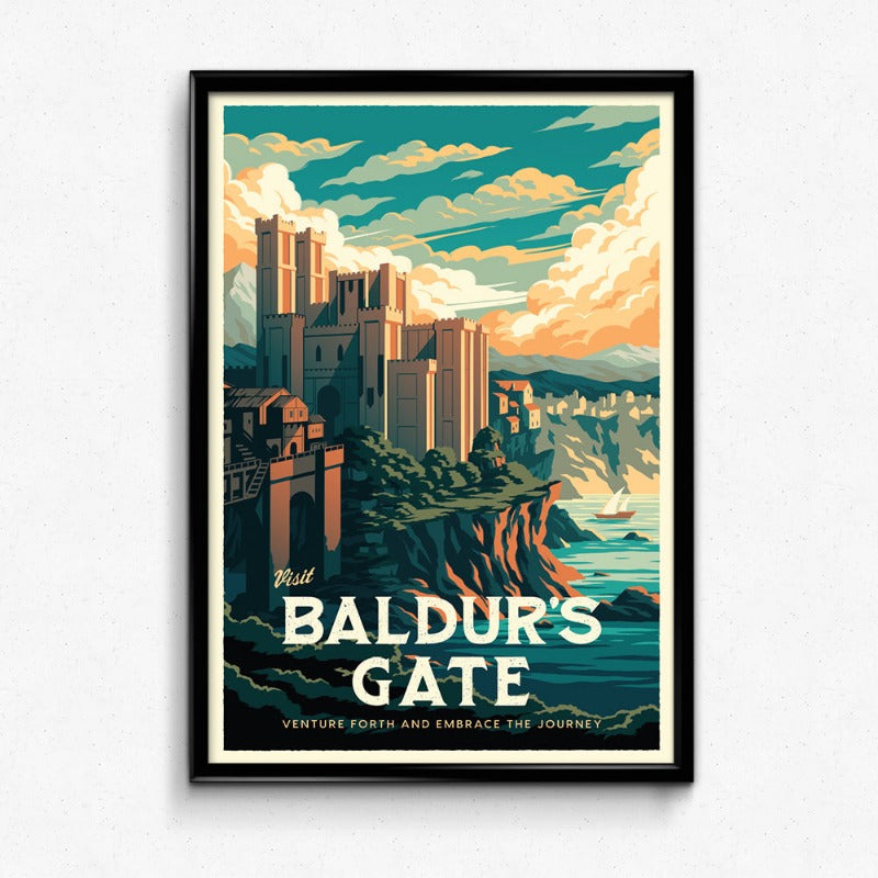 BG3 Travel Poster Bundle