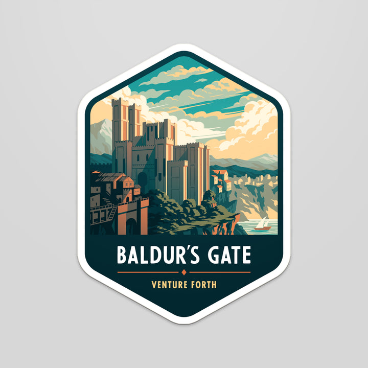 Baldur's Gate Sticker