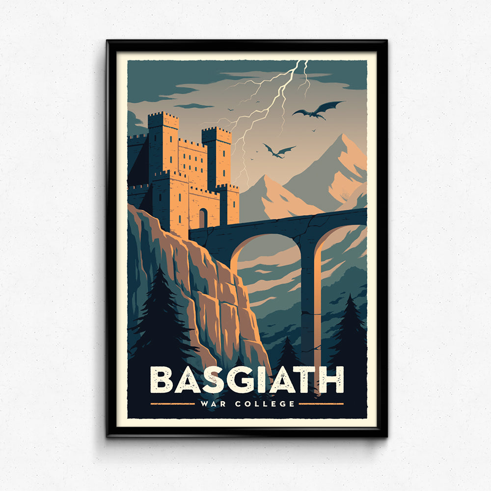 Basgiath War College Poster β Sylvan Design