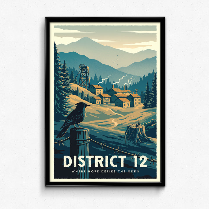 District 12 Travel Poster