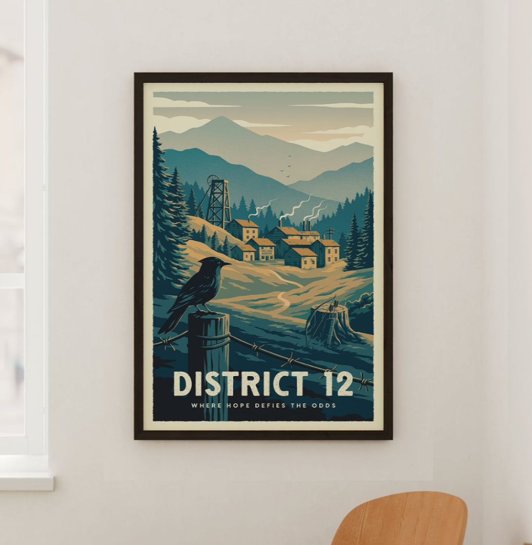 District 12 Travel Poster