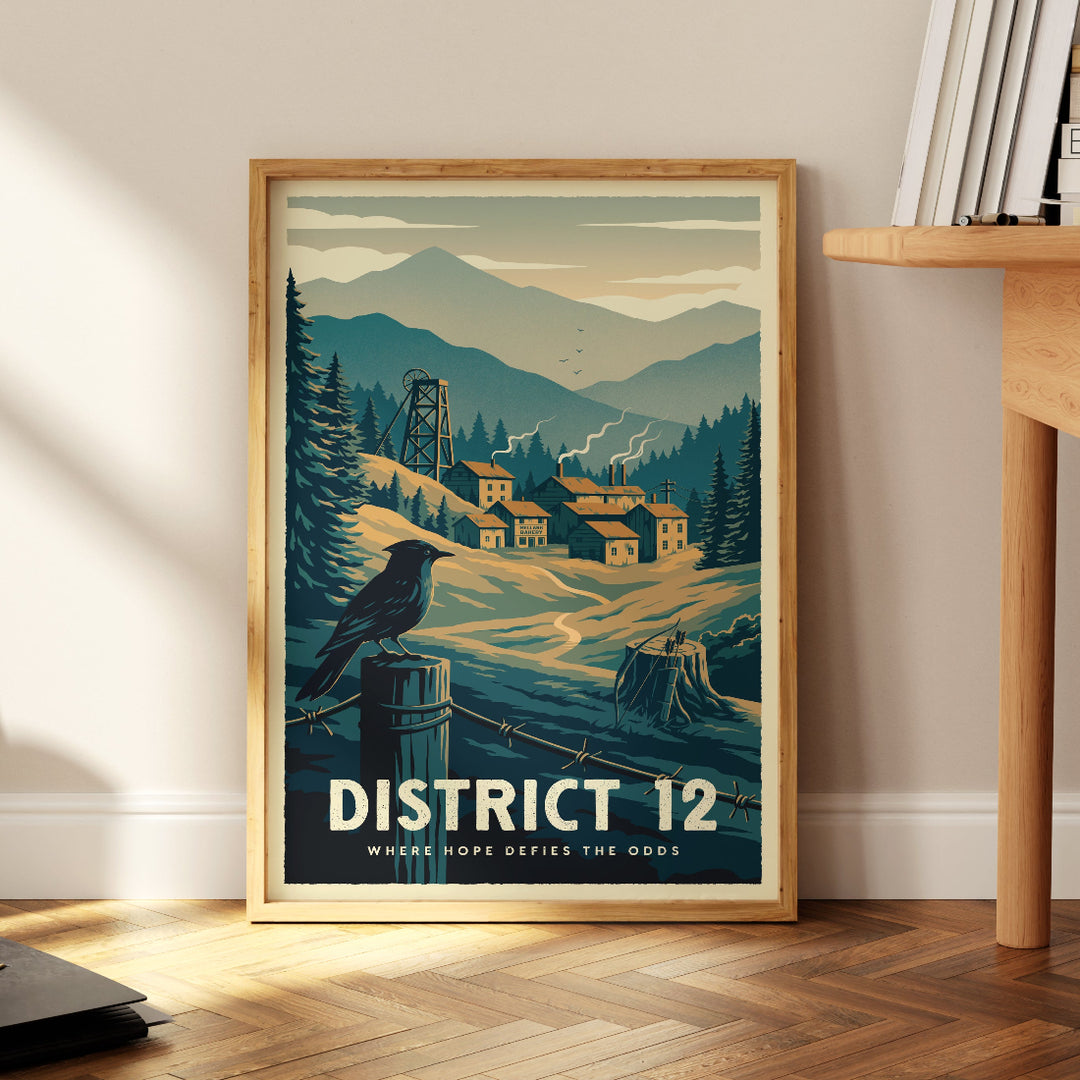 District 12 Travel Poster