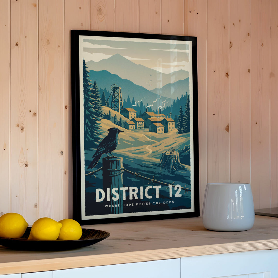 District 12 Travel Poster