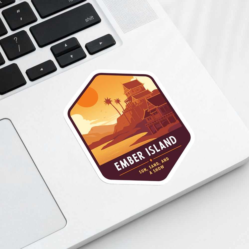 Ember Island Sticker