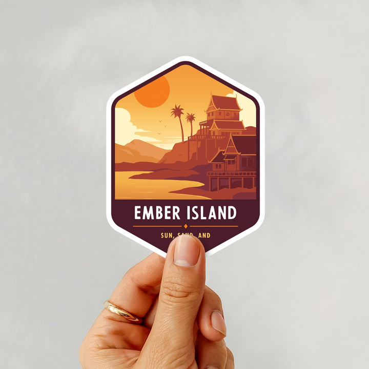 Ember Island Sticker