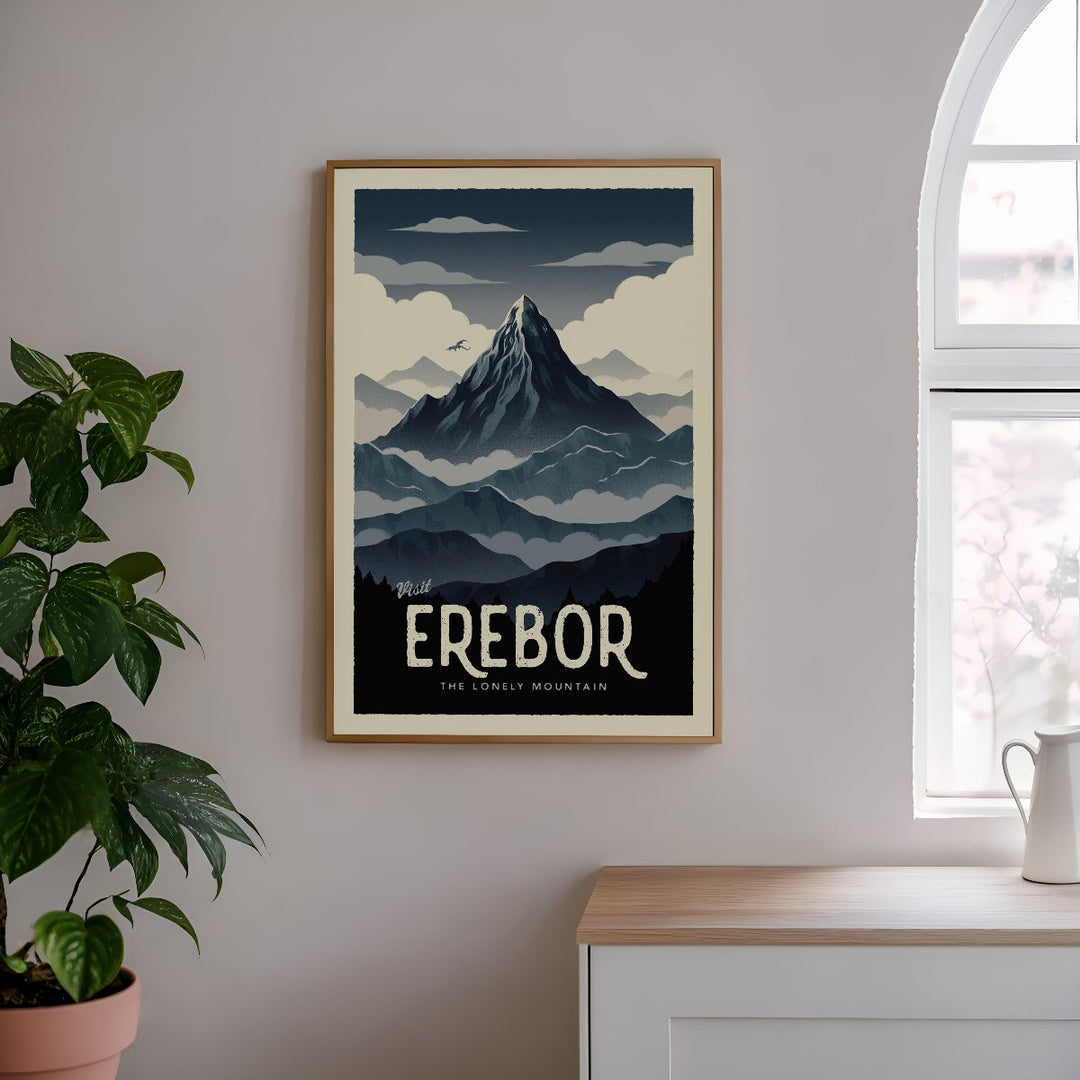 Erebor Travel Poster