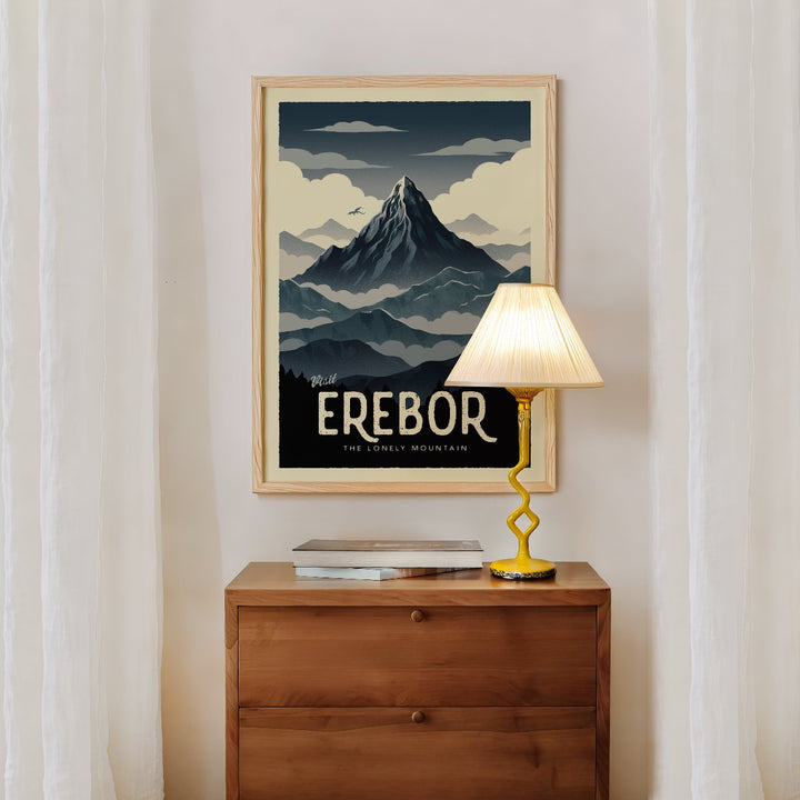 Erebor Travel Poster