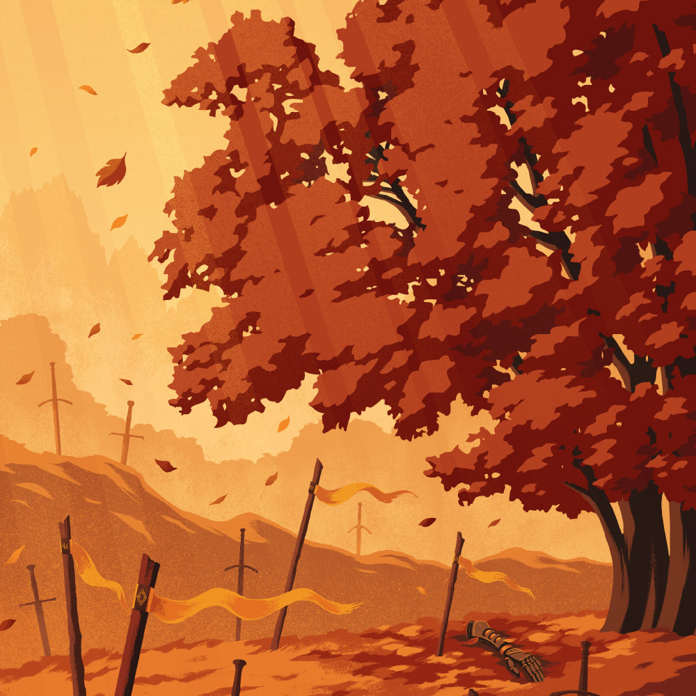 Forgotten Battlefield Travel Poster