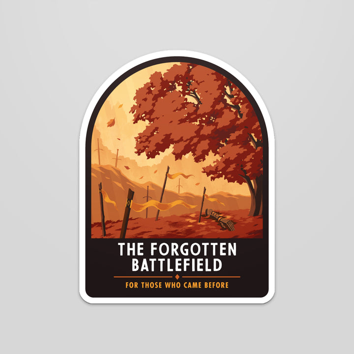 The Forgotten Battlefield Sticker