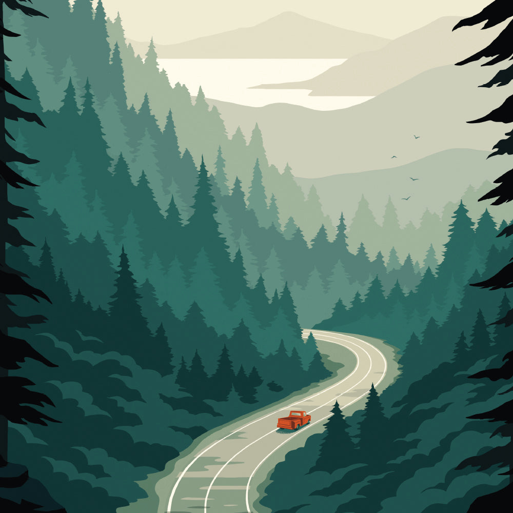 Forks Travel Poster