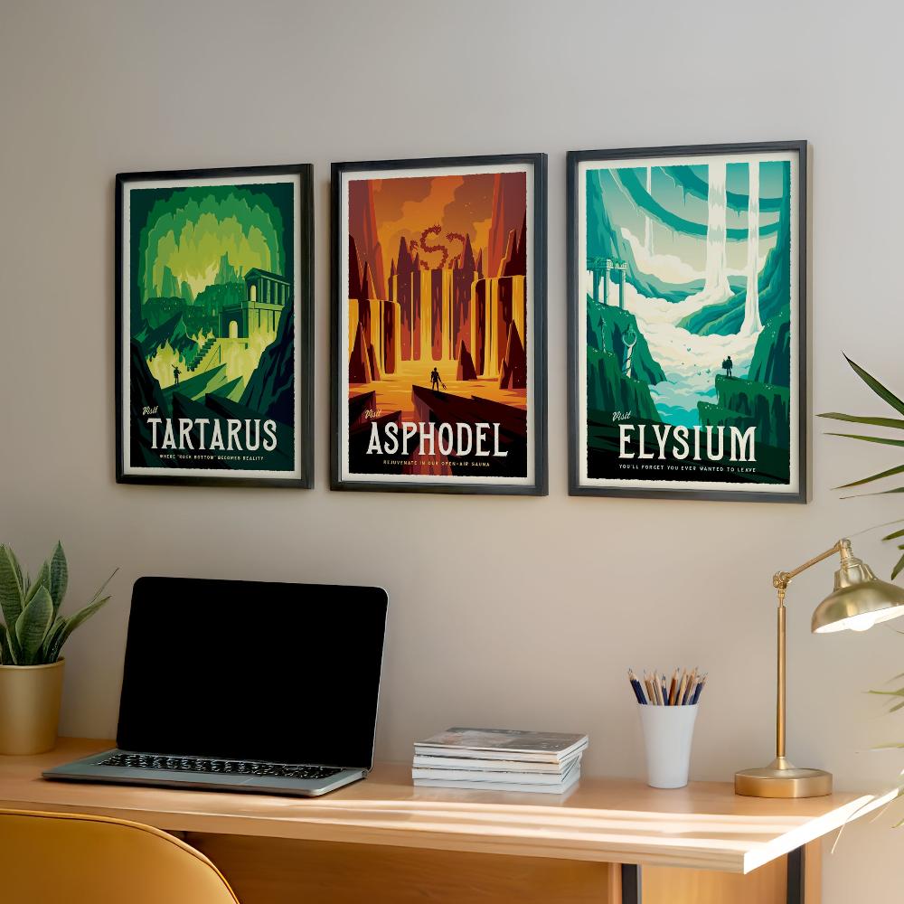 Hades Travel Poster Bundle