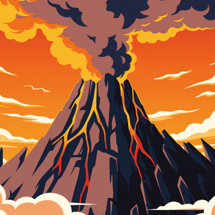 Death Mountain Travel Poster