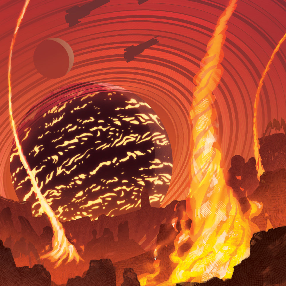 Hellmire Travel Poster