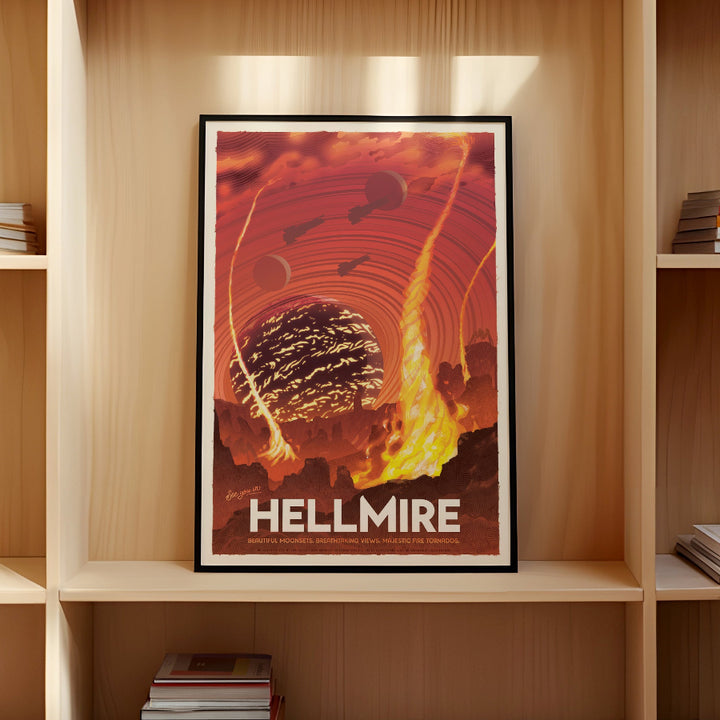 Hellmire Travel Poster