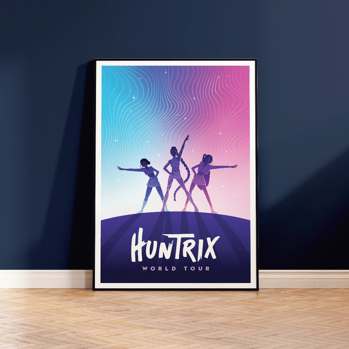 Huntrix World Tour Poster