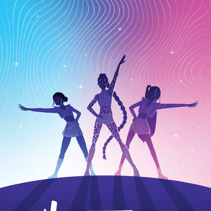 Huntrix World Tour Poster