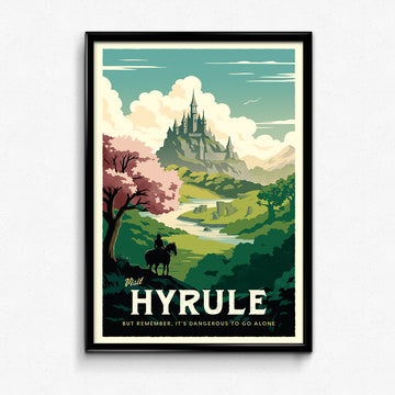 Hyrule Travel Poster