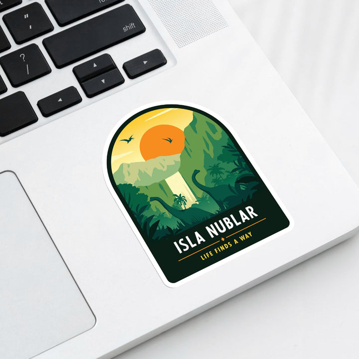 Isla Nublar Sticker
