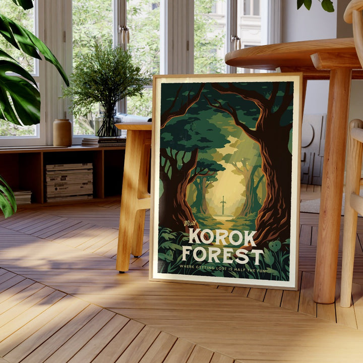 Korok Forest Travel Poster