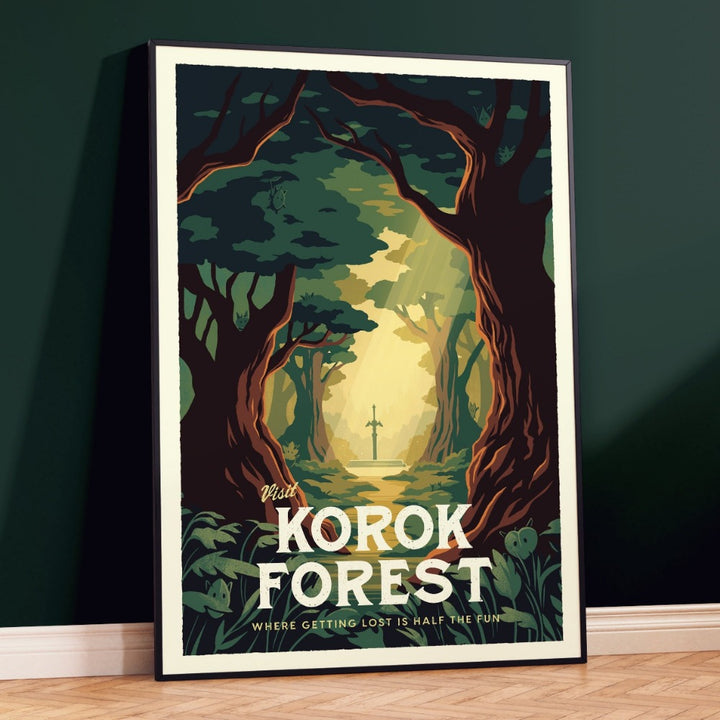 Korok Forest Travel Poster