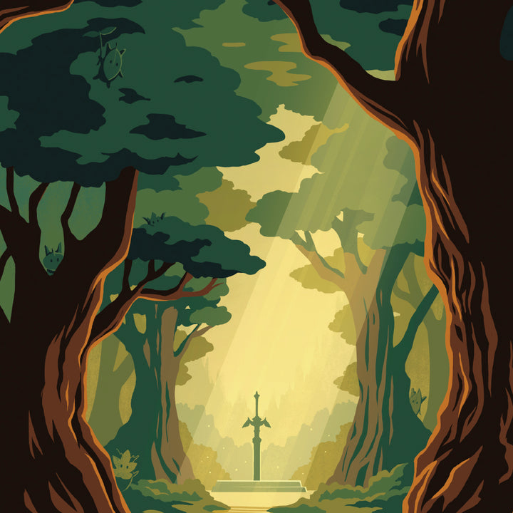 Korok Forest Travel Poster