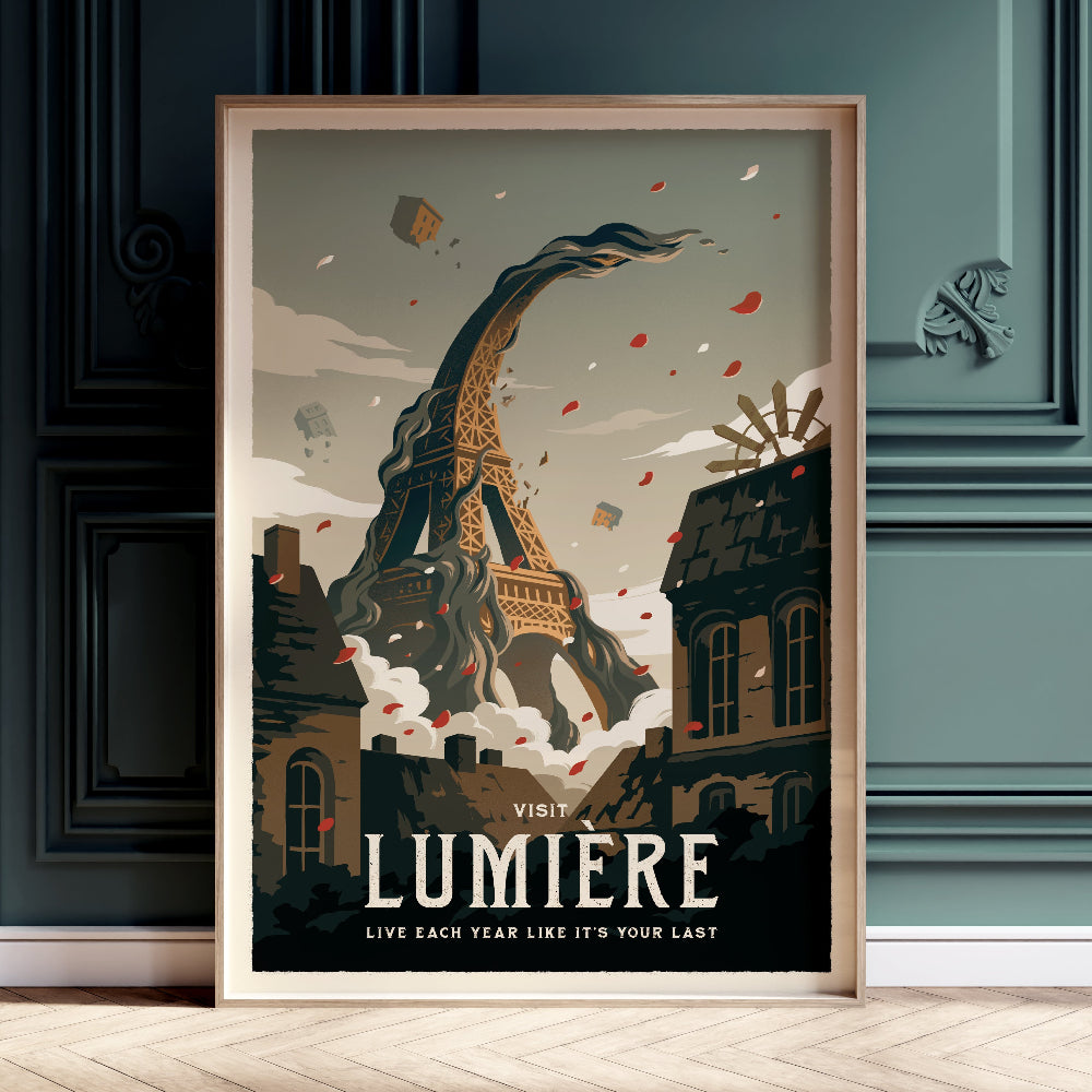 Lumiere Travel Poster