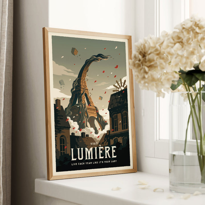 Lumiere Travel Poster
