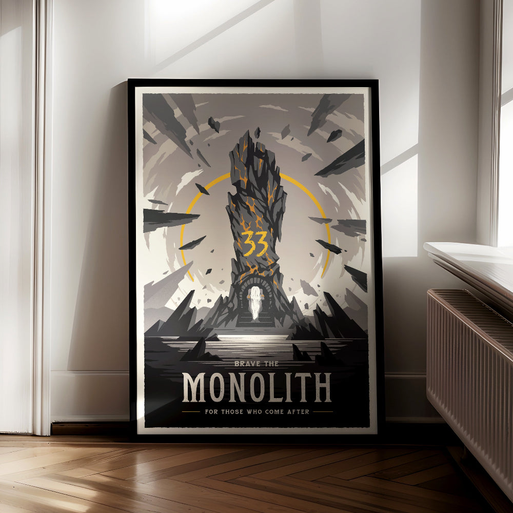 The Monolith Travel Poster
