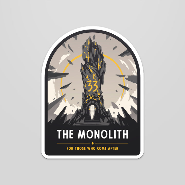 The Monolith Sticker