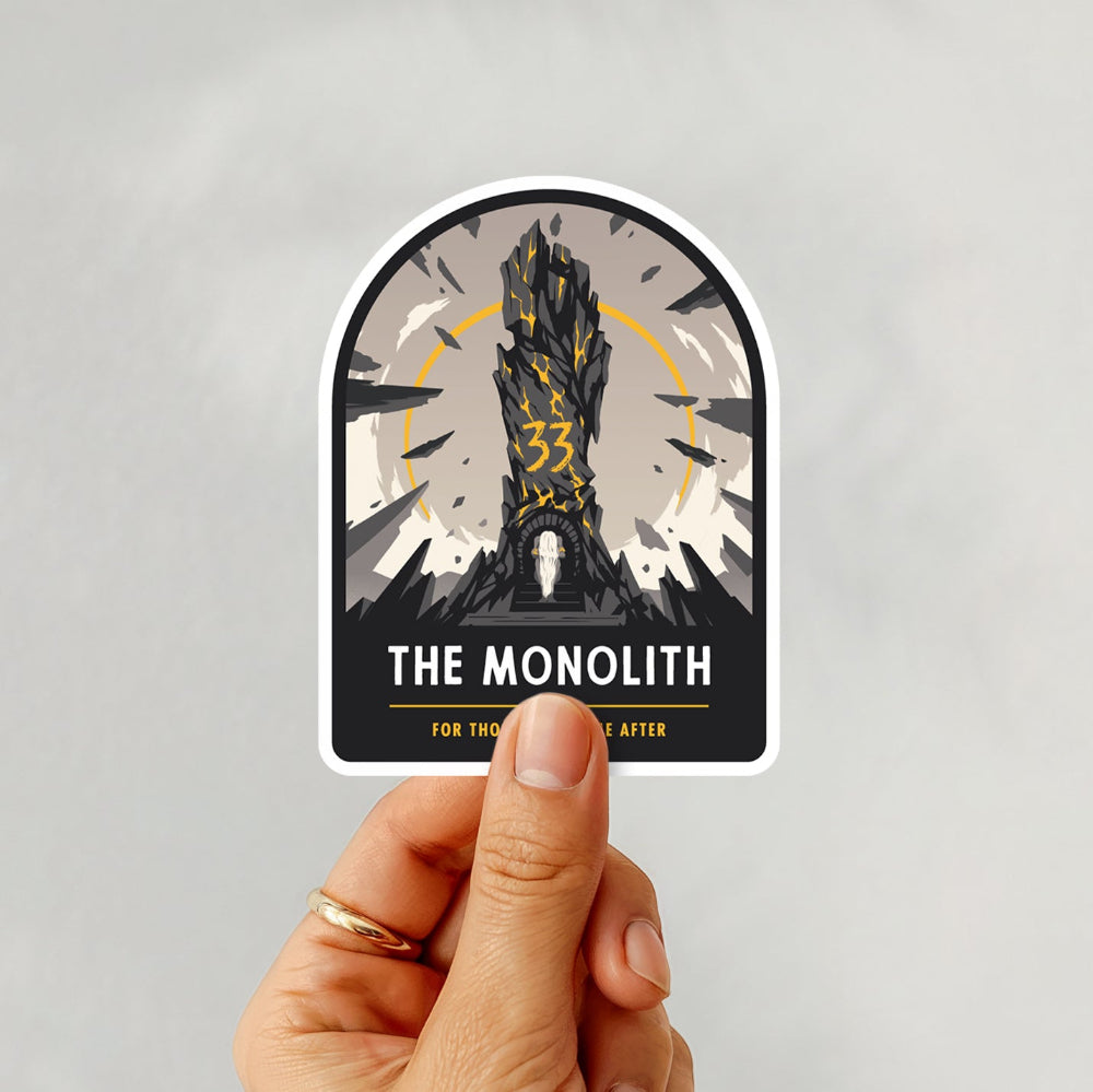 The Monolith Sticker