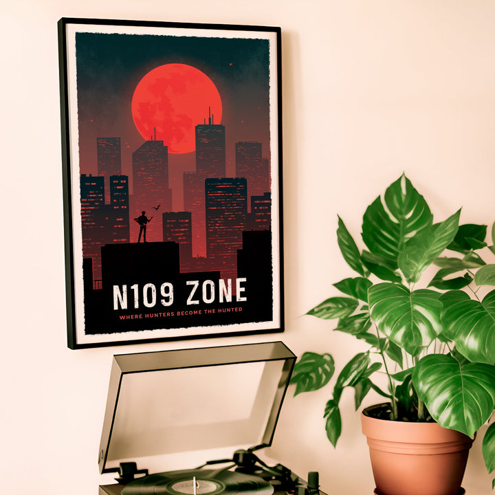 N109 Zone Travel Poster